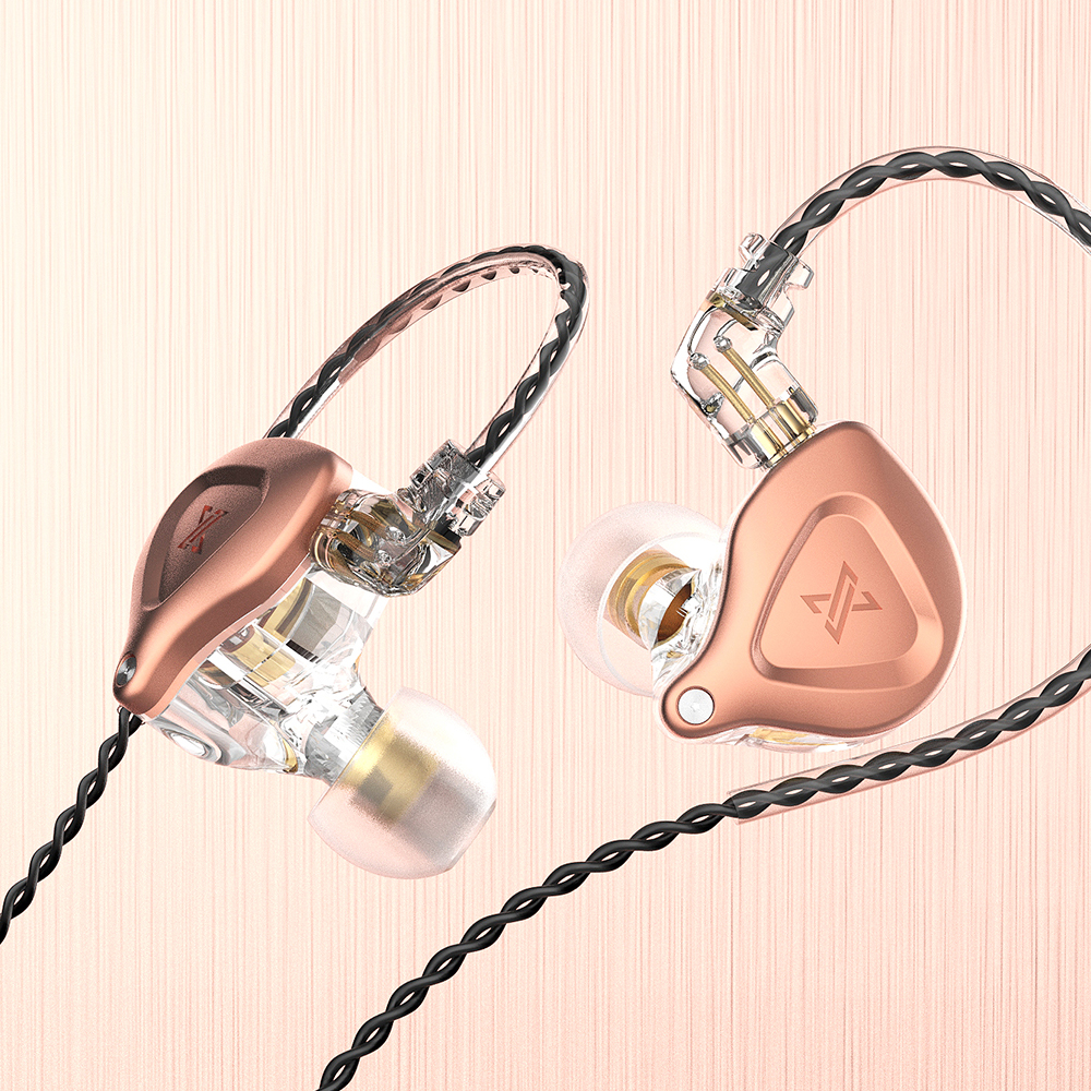 QKZ ZX2 Dynamic Drive Earphone HIFI Bass Earbud Sport Music Noise