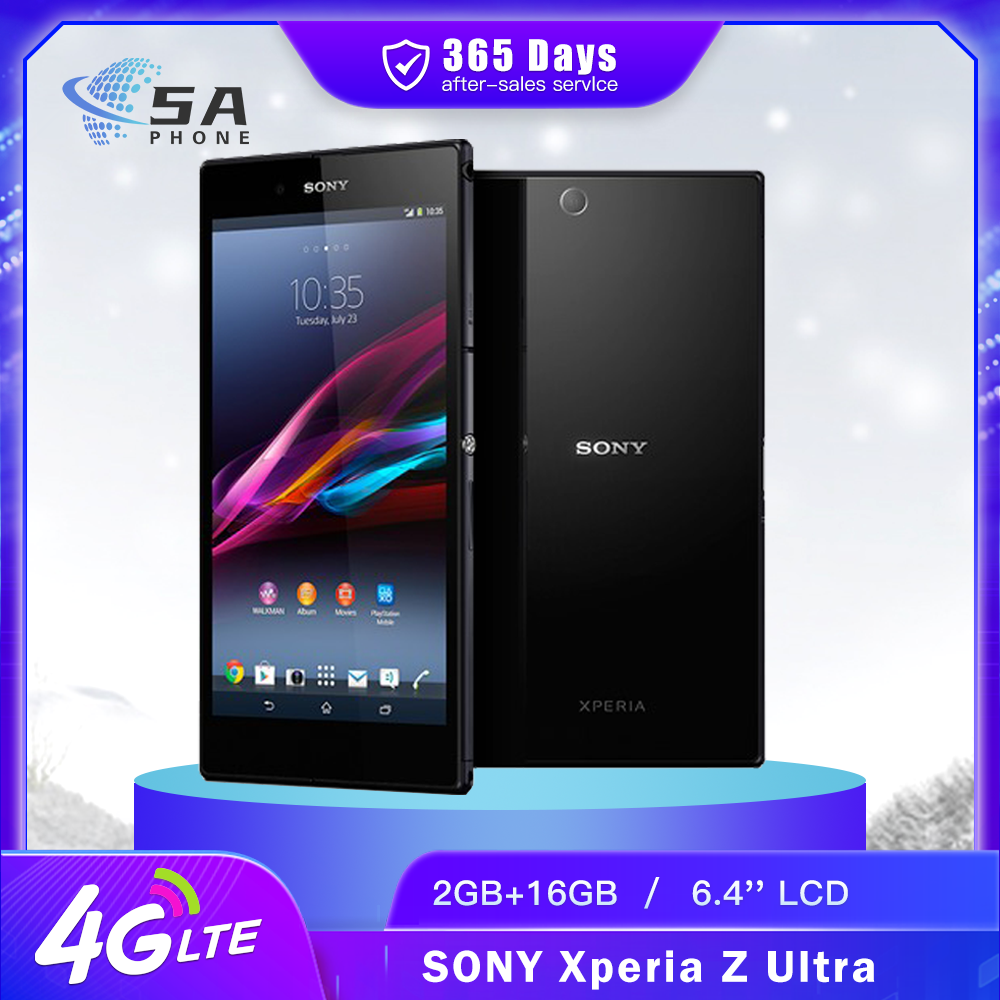Original Sony Xperia Z Ultra C6833 4G Mobile Phone 16GB C6802 6.4