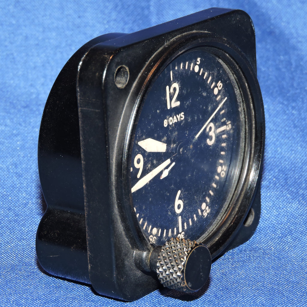 Aircraft Clock, 8-day, Type A-11 PN 21AE – AeroAntique