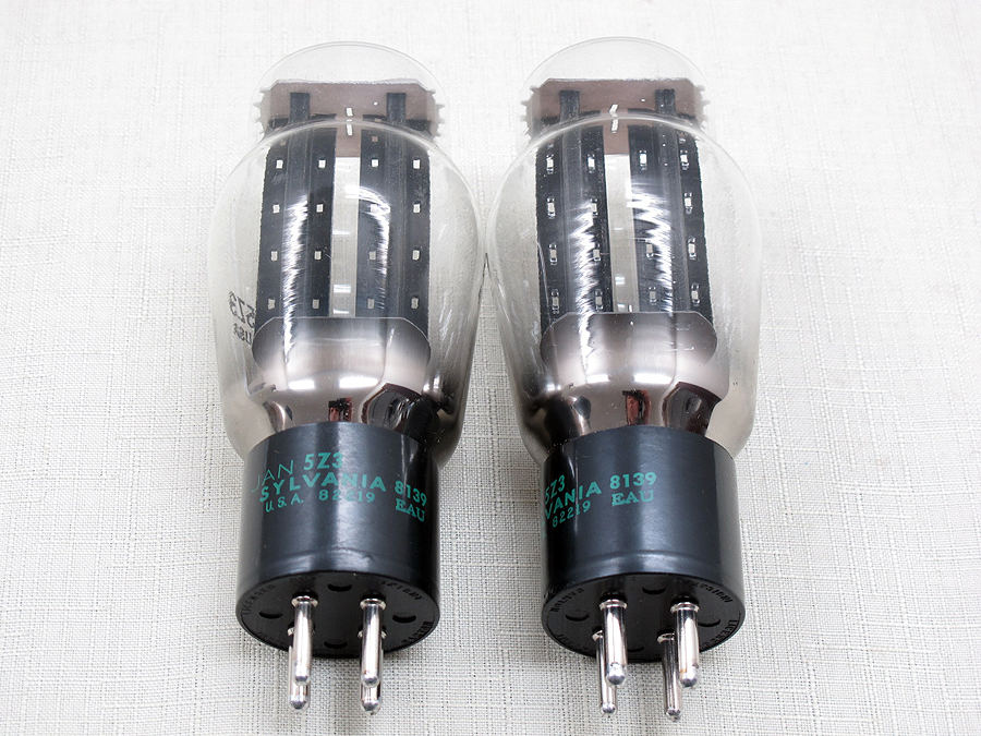 シルバニア SYLVANIA JAN-5Z3(2本) 真空管 @20128 / 中古オーディオ