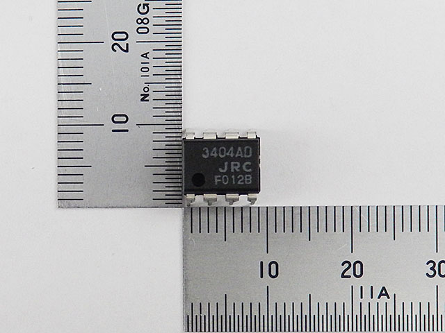 2回路入単電源用オペアンプ NJM3404AD: 半導体 秋月電子通商-電子部品