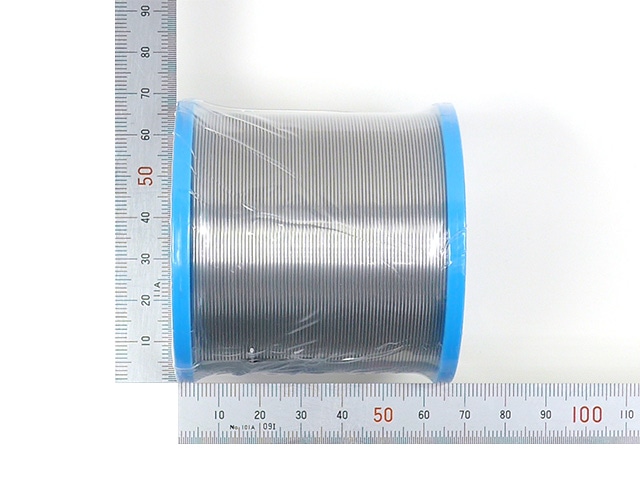 日本アルミット 高性能ヤニ入りハンダ(無洗浄) 0.8mm 1kg: 工具・工作