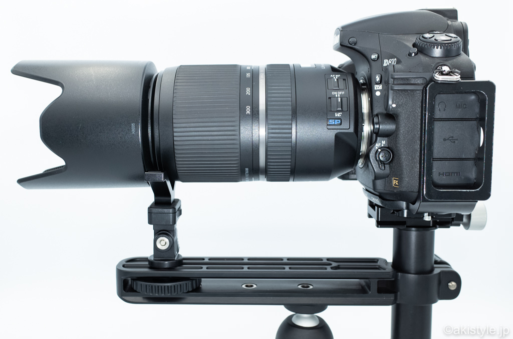 ベルボンSPT-1の開封とアレンジ。レンズサポートで望遠レンズのブレ