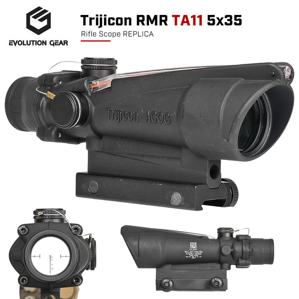 Evolution Gear 製 】 Trijicon TA11 ACOG 5x35 スコープ レプリカ 5