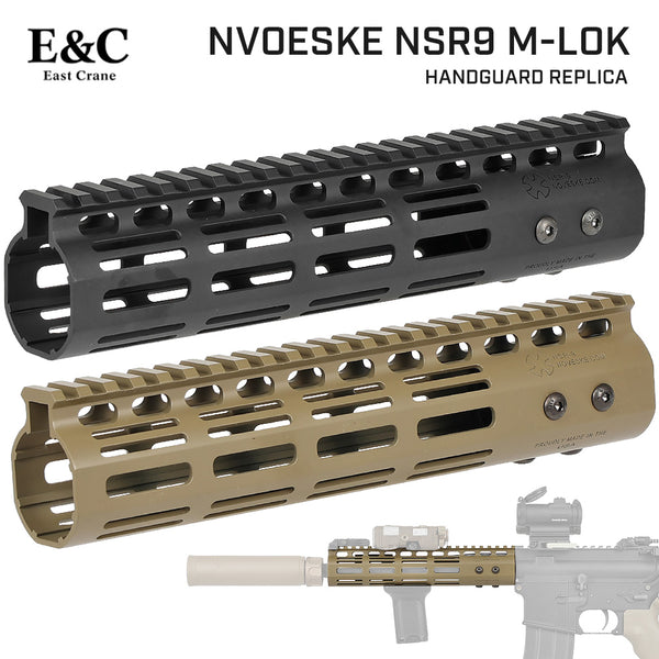 E&C 製 】M4 シリーズ対応 NOVESKE NSR N4 9インチ Gen.3 M-LOK ハンド