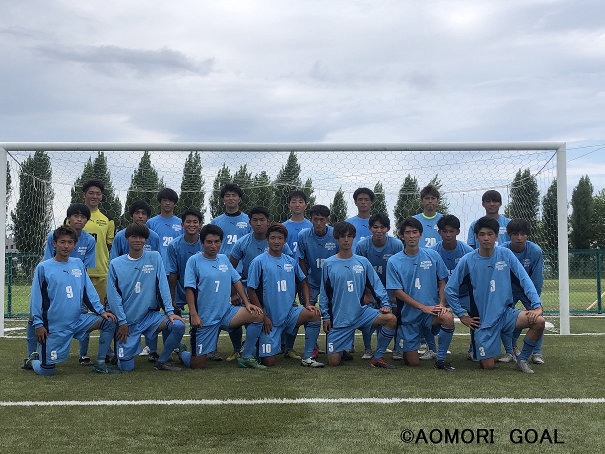 青森中央学院大学サッカー部の取材に行ってきました！｜NEWS&TOPICS