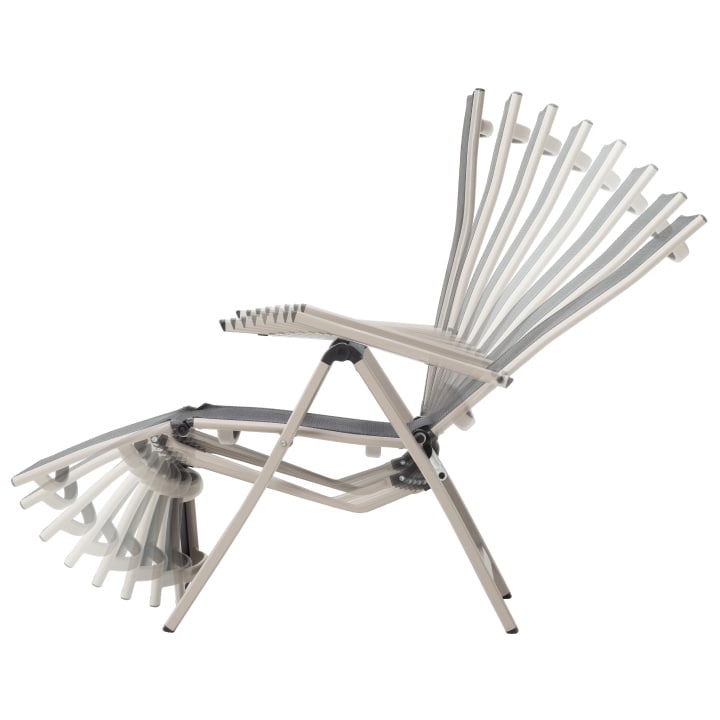 CASA リクライニングチェアー フットレスト付 /B: テーブル・チェアー