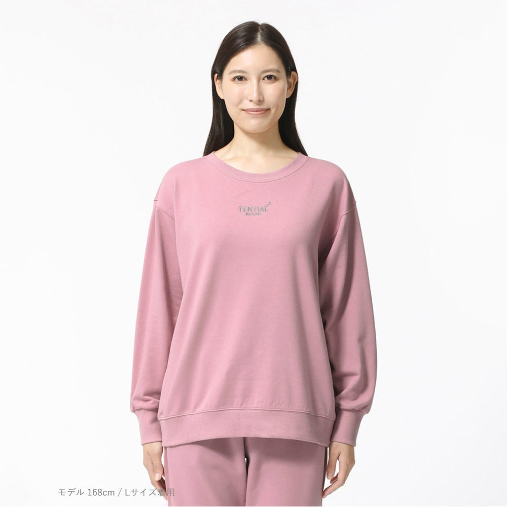 リカバリーウェア BAKUNE スウェット 上下 ピンク (Women's_XL
