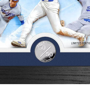 大谷翔平 シーズン50本塁打50盗塁達成記念モデル 海外取寄 コイン付額