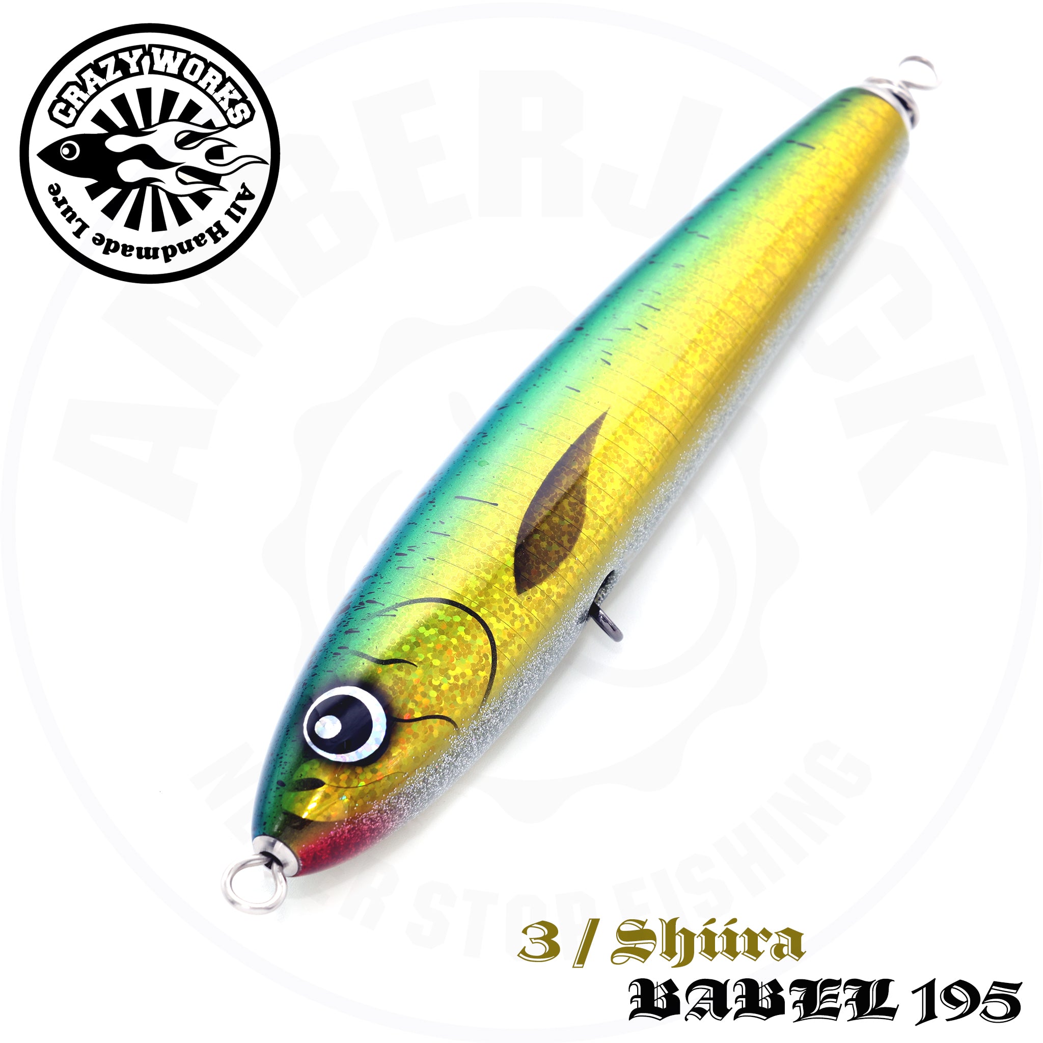 バベル 195 ウッドペンシル プラグ クレージーワークス CRAZY WORKS