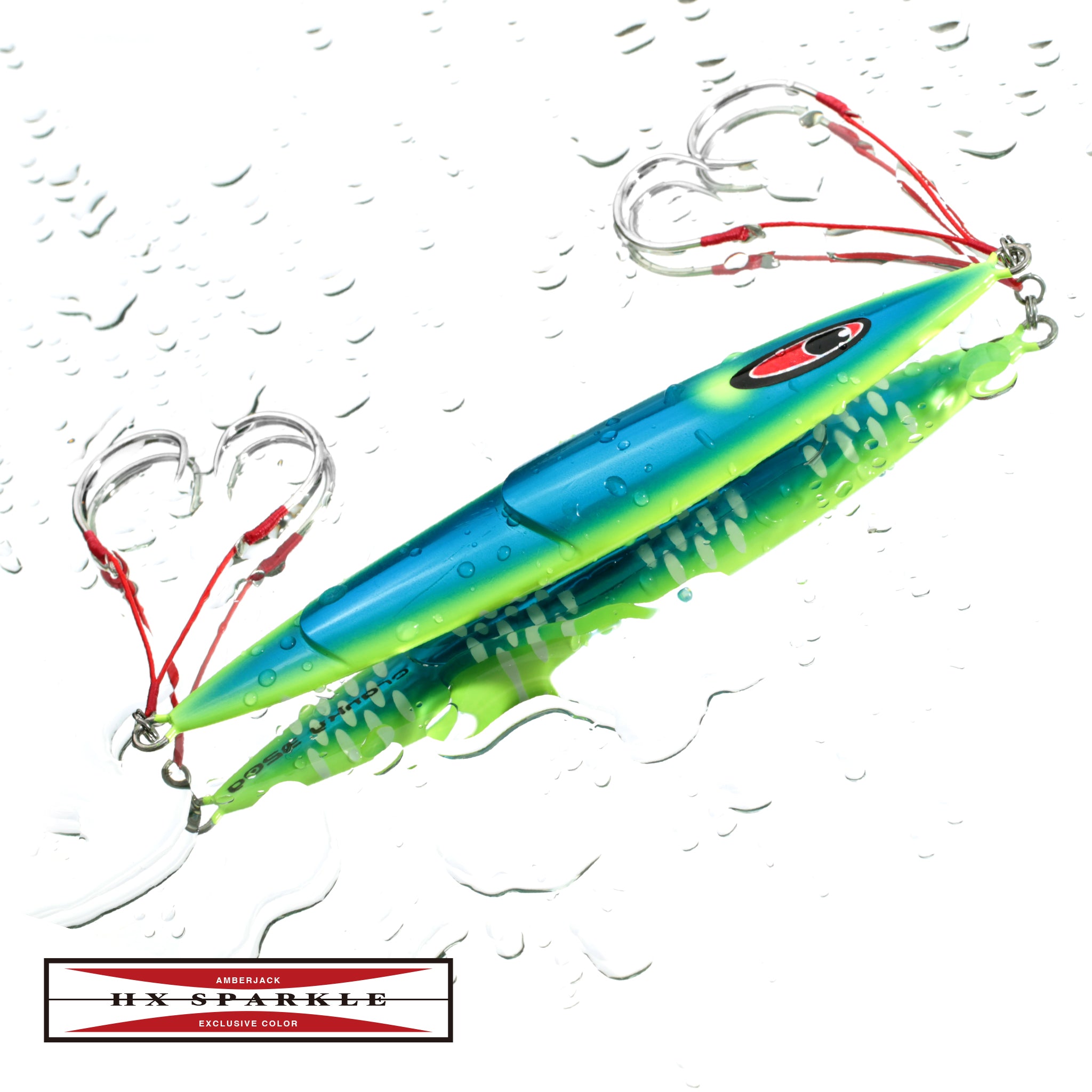クランキー HX アルミエッジチャート裏ゼブラオーバル シーフロア