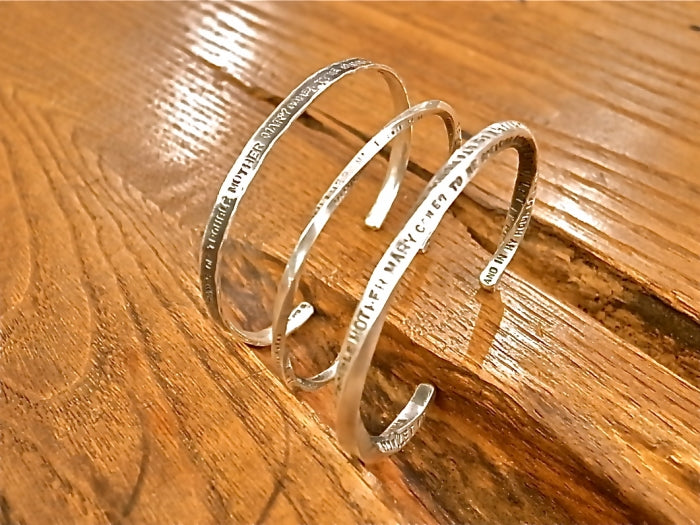 LET IT BE Stamped & Twisted Bangle -Thick- / 13AJ-382 – amp japan