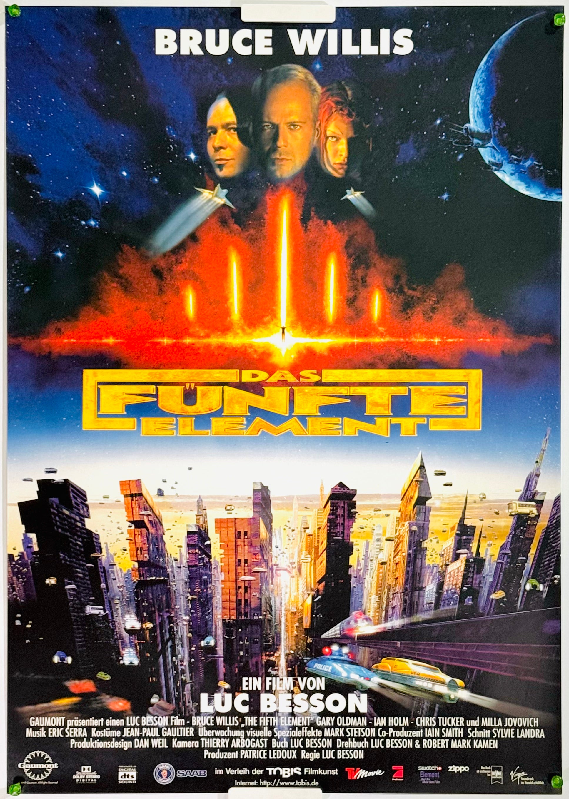 フィフス・エレメント』 洋画 ドイツ - 海外版映画ポスター専門店