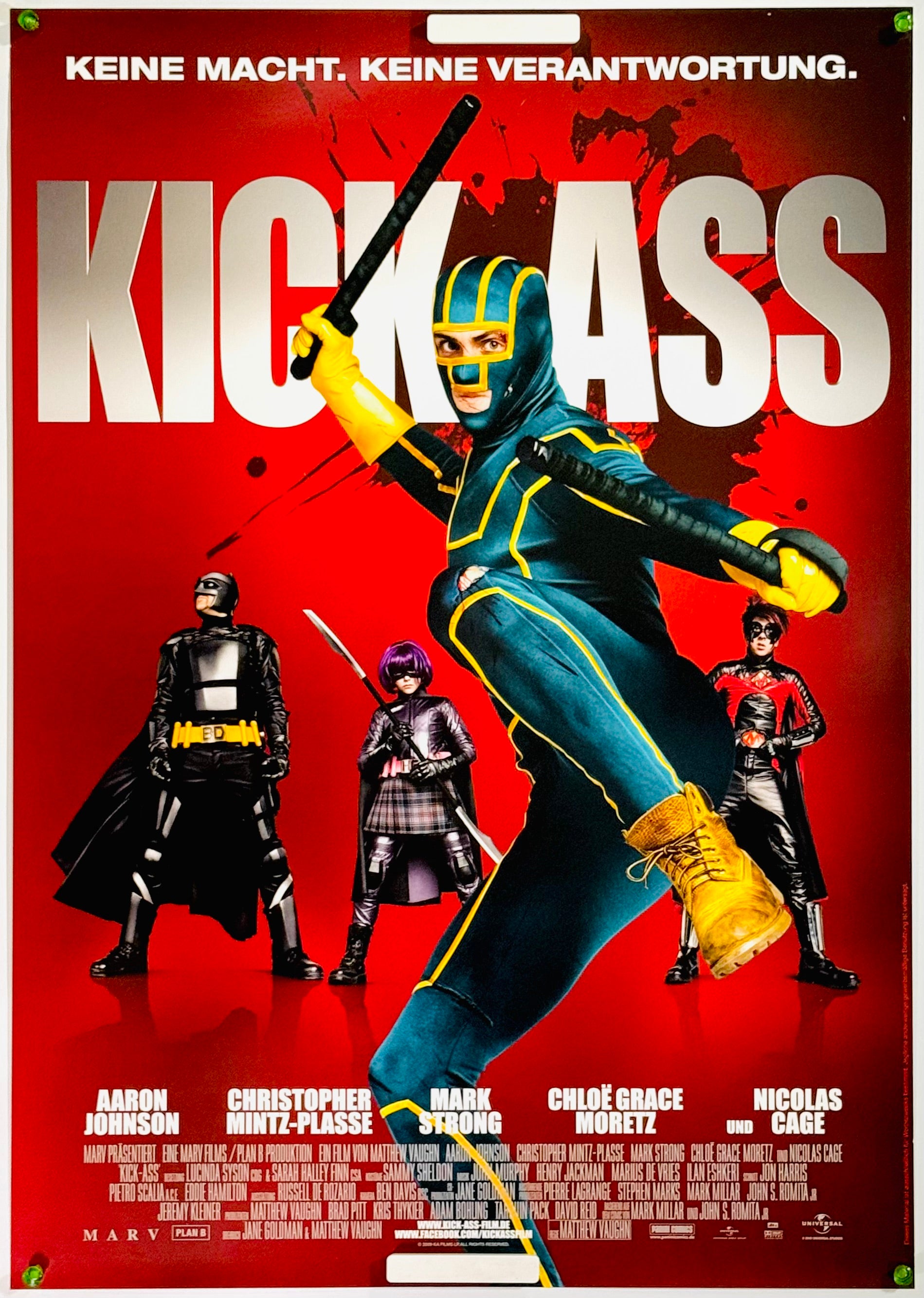 キック・アス』 洋画 ドイツ - 海外版映画ポスター専門店 - – Fine