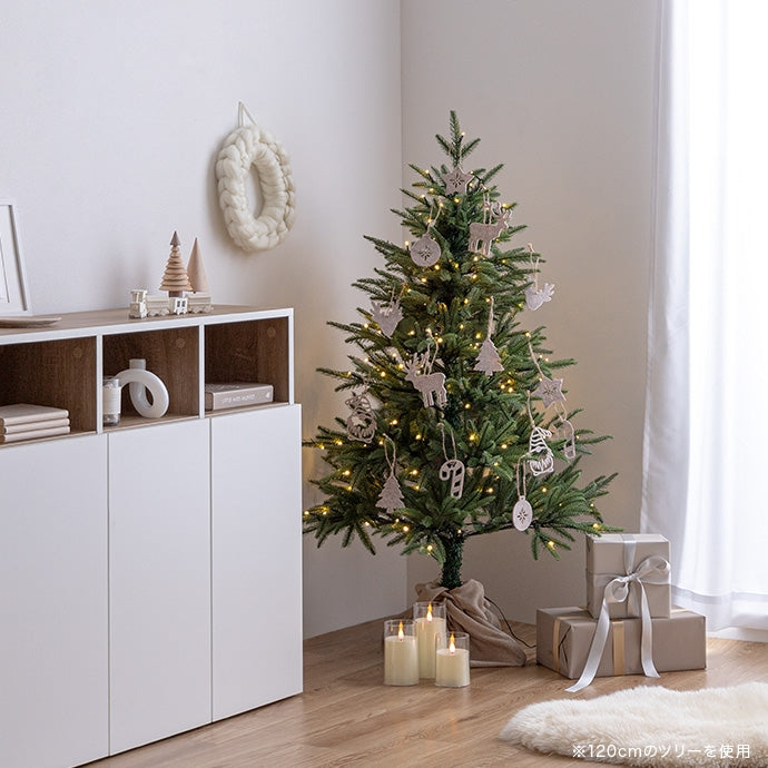 オーナメントセット 高さ180cm クリスマスツリー+オーナメント