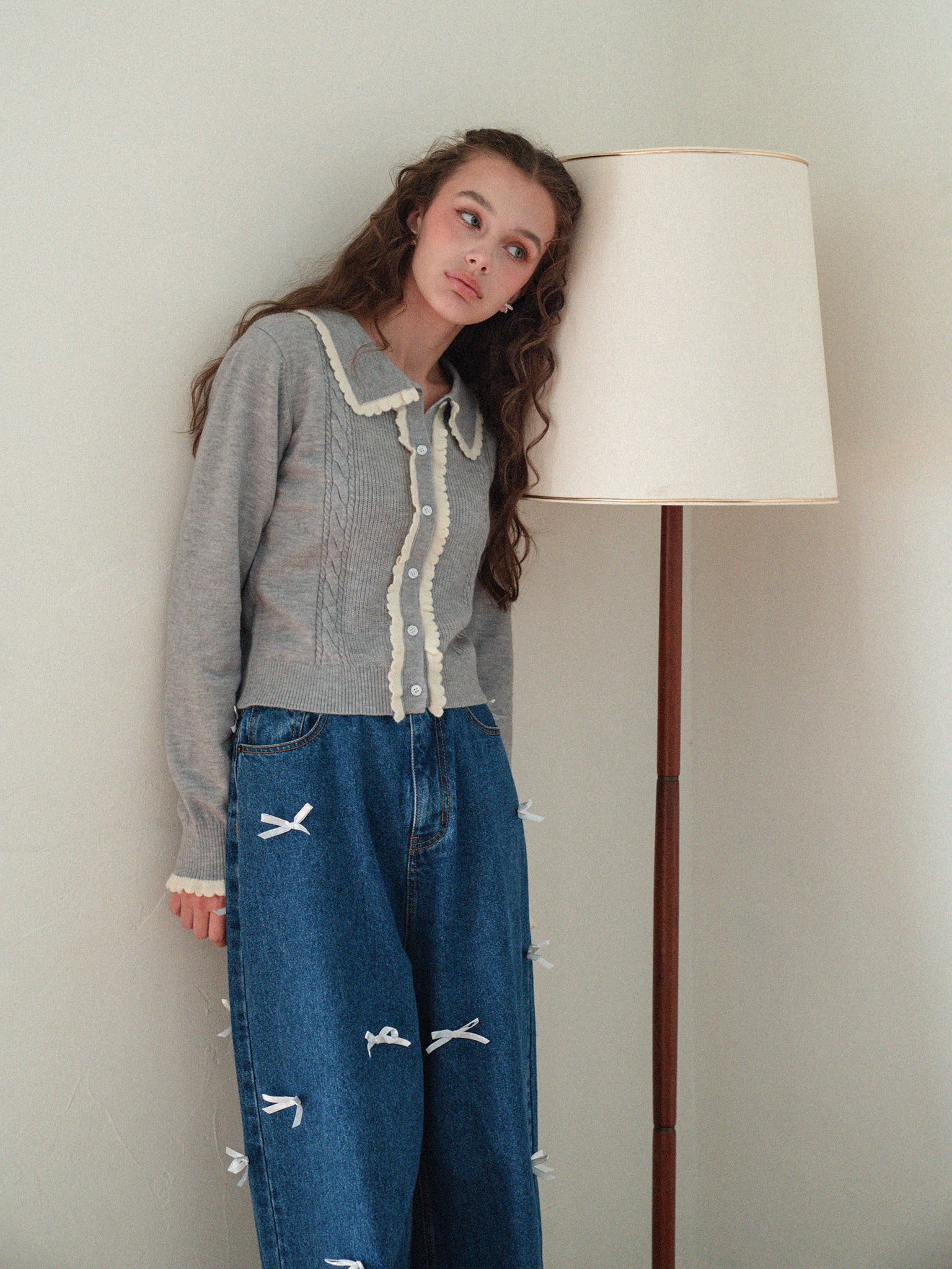 Petit Ribbon Loose Jeans – ALLISON BROWN