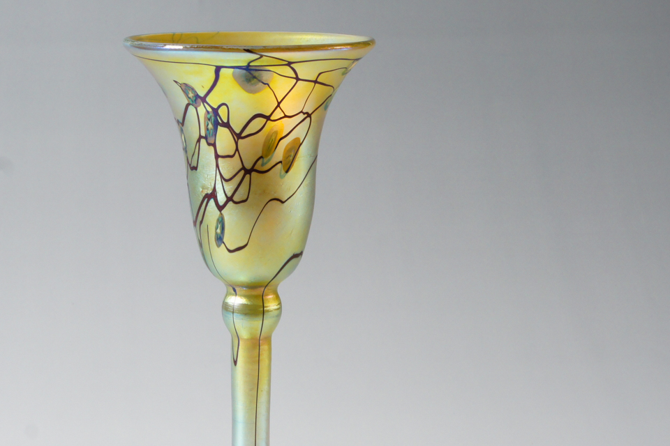 ルイス・カムフォート・ティファニー「幾何学文聖杯」《アンティック