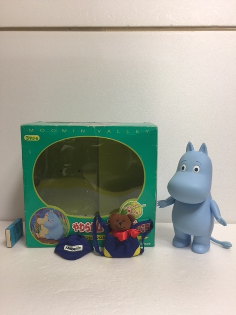 箱入☆ムーミン やわらかムーミンと仲間たち ソフビ人形 20．2cm