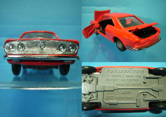 ダイヤペット ミニカー マツダ ルーチェ 赤 ロータリー クーペ