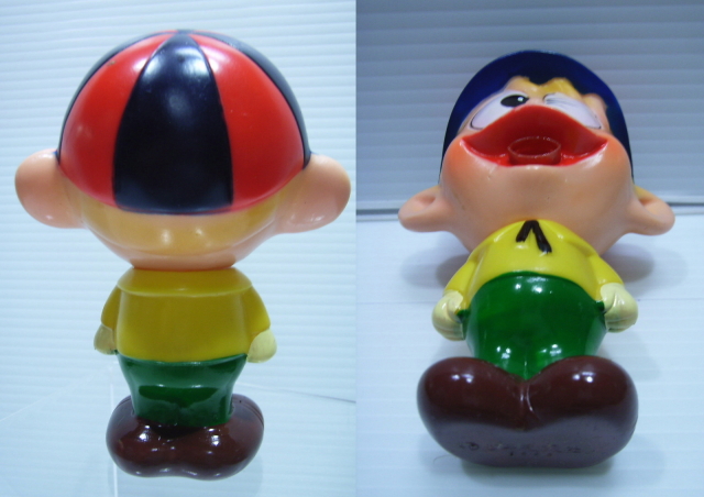 レア☆タカトク 怪物くん シタダシ ソフビ人形 10．0cm 当時物