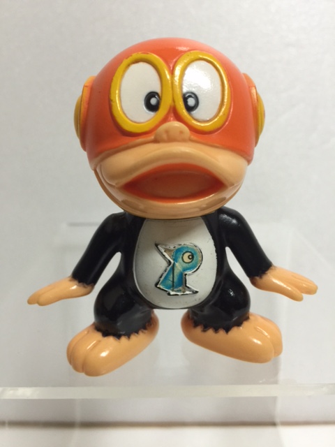 バンダイ パーマン2号 ブービー ソフビ人形 7．1cm 当時物 現状