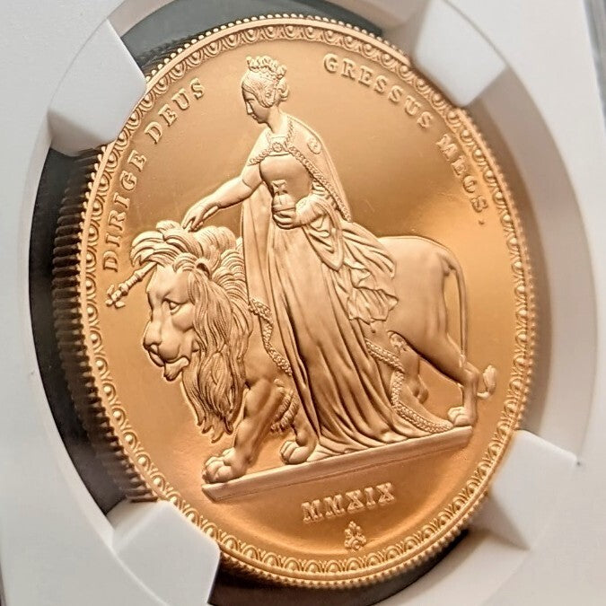 金貨【最高鑑定 2019年 ウナとライオン NGC PF70UC 鑑定 金貨】セント