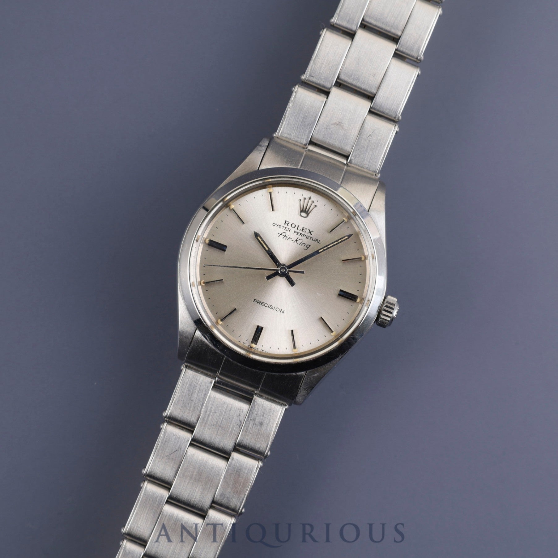 Rolex Air King 5500 Automatic Cal.1520 SS SS Silver Dial No. 2