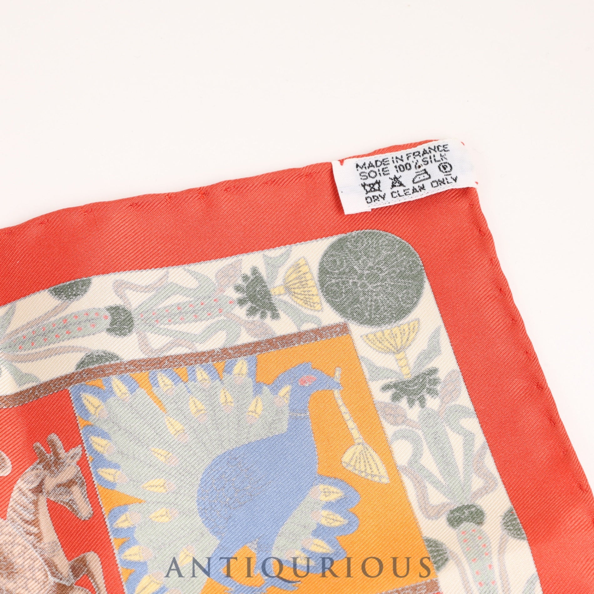 エルメス スカーフ カレ45 塔門 SILK100％ 箱 | 東京銀座の