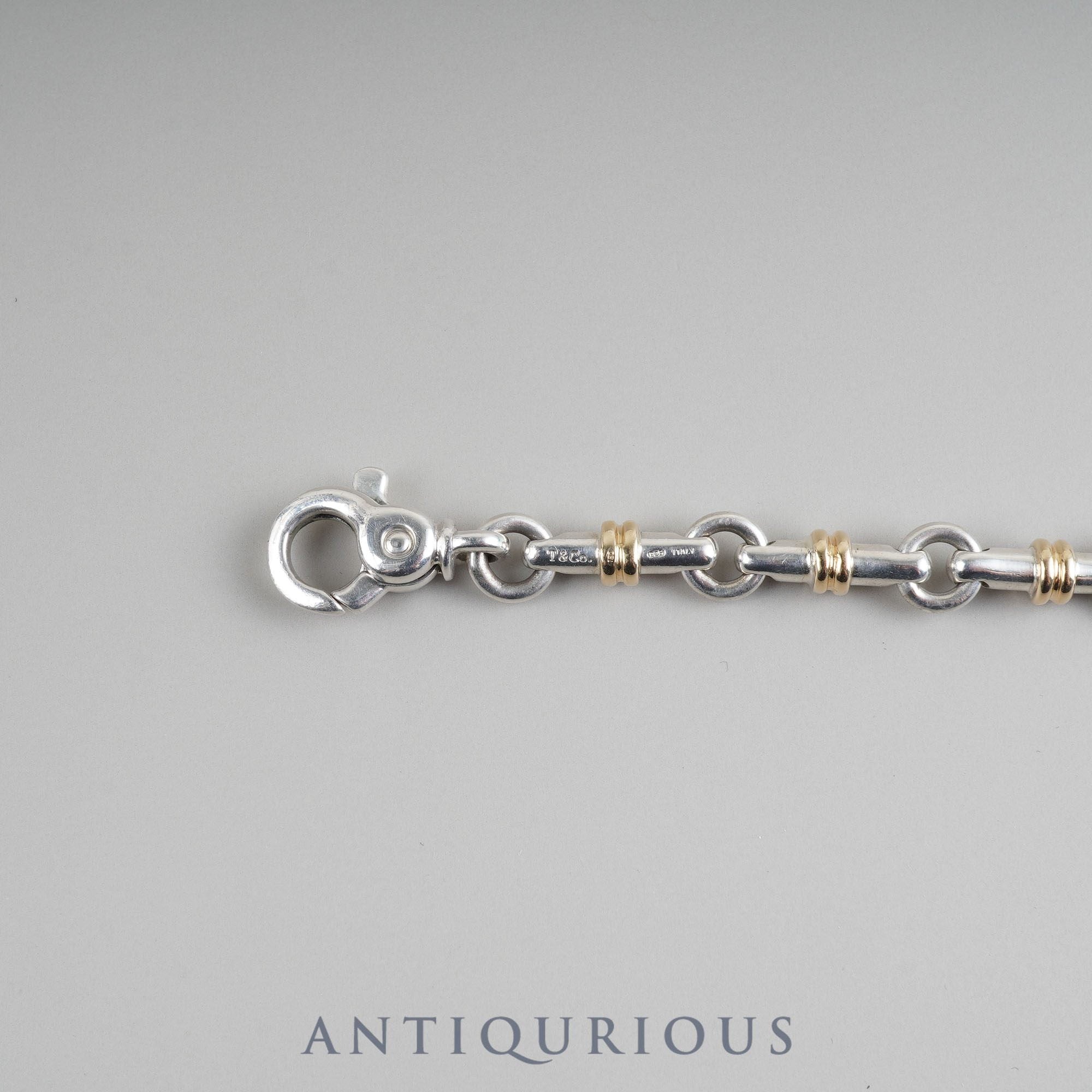 ティファニー ブレスレット ブライドルリンク サークル バー リンク