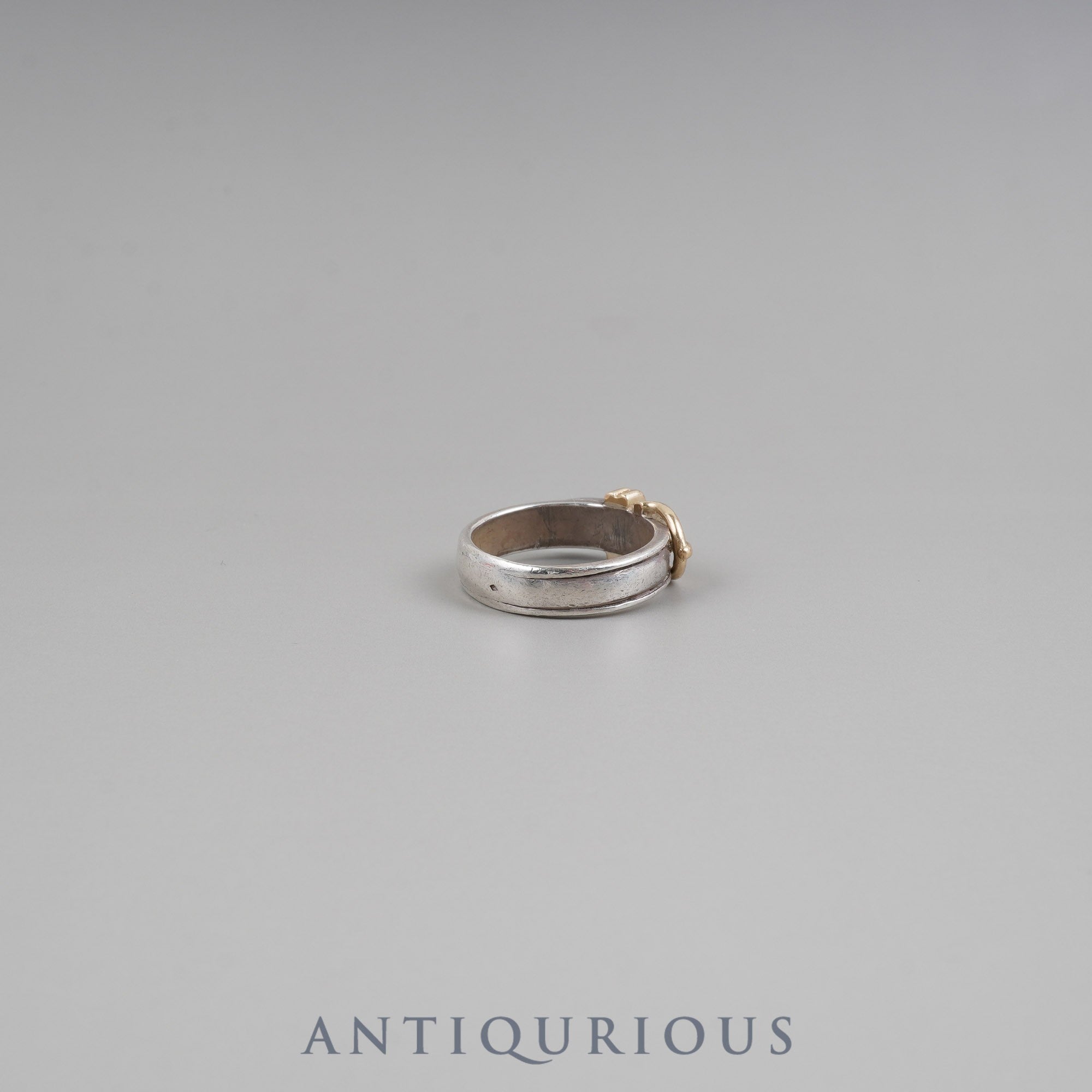 エルメス リング サンチュール コンビ SV925/750 約12号 | 東京銀座の