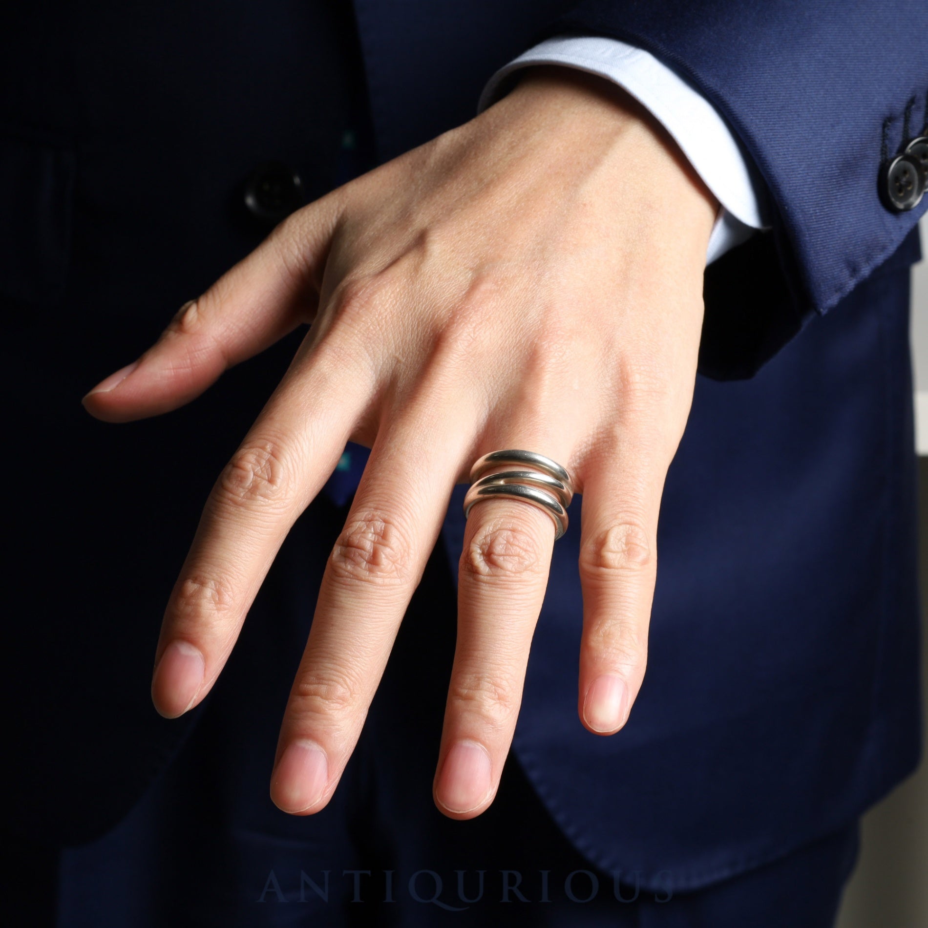 ティファニー リング オープンダイアゴナル SV925 約14号 | 東京銀座の