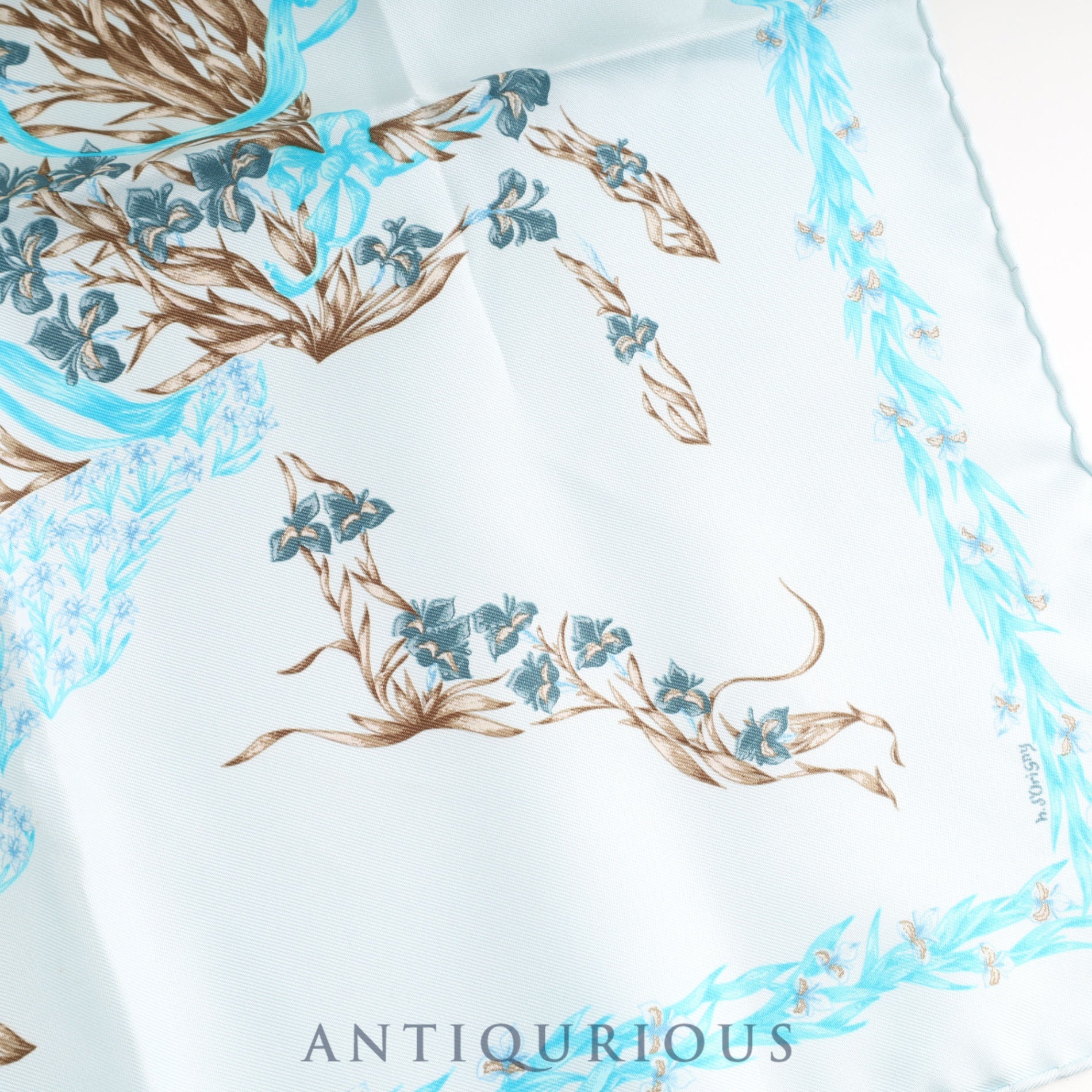 エルメス スカーフ カレ45 花咲く馬 SILK100％ | 東京銀座の