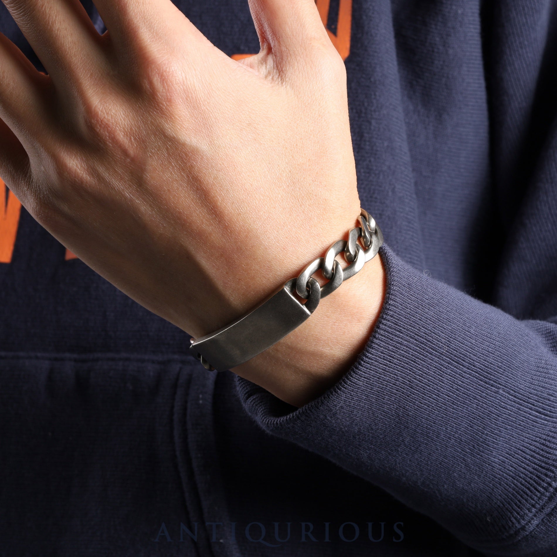 メゾンマルジェラ ブレスレット ID チェーン SV925 | 東京銀座の