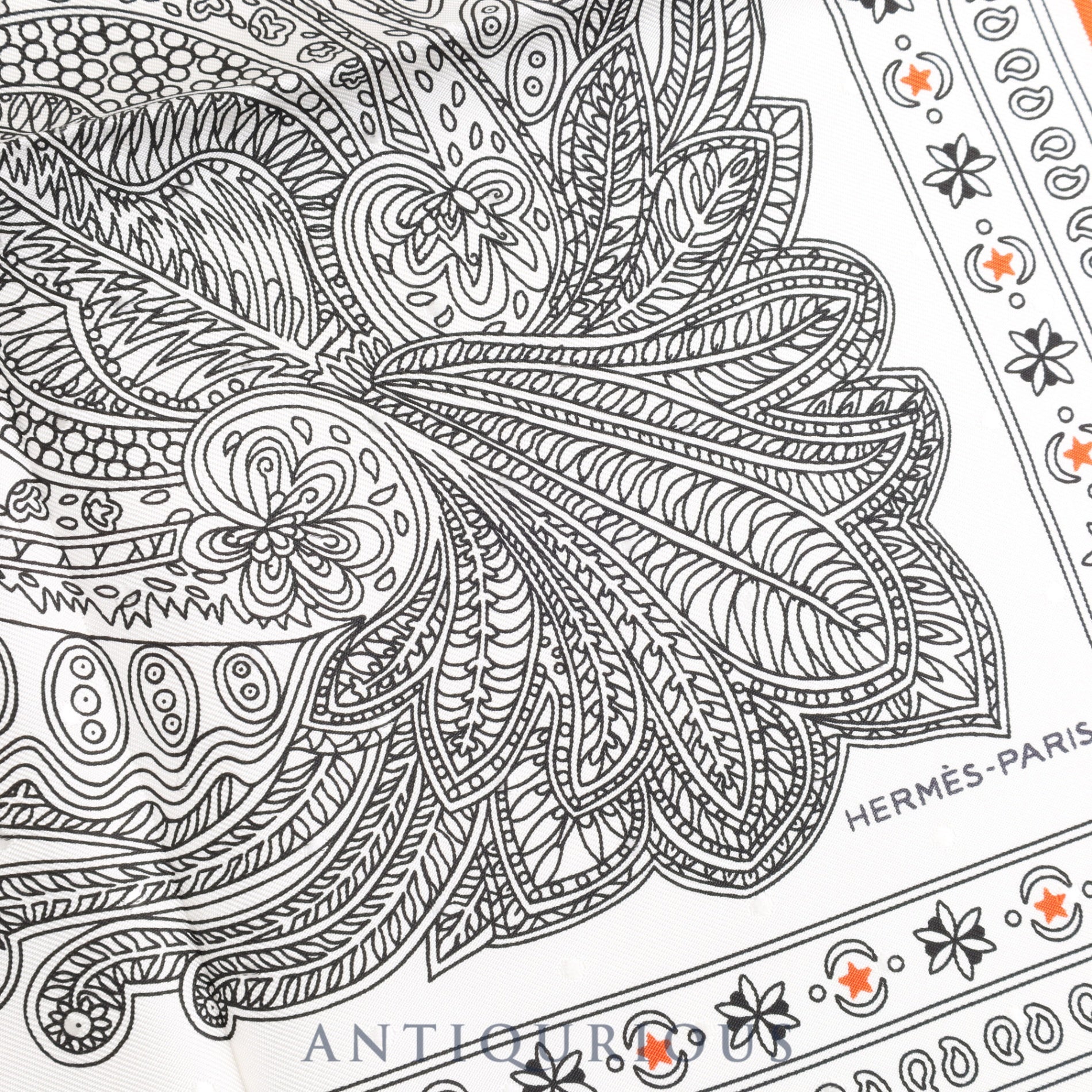 エルメス スカーフ カレ55 マハラニの庭 SILK100％ | 東京銀座の