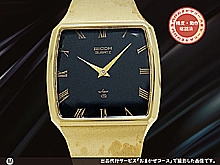 JA-3346| リコー アペックス 632003 GP/SS スクエア ブラックダイヤル