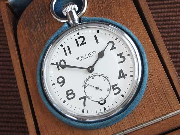 JA-1216| セイコー SEIKO セイコー標準時計 24型 懐中時計 手巻 9119