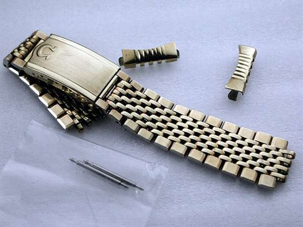 オメガ アンティーク 金張り 9連ジュビリーブレス ラグ幅19ミリ用 レア