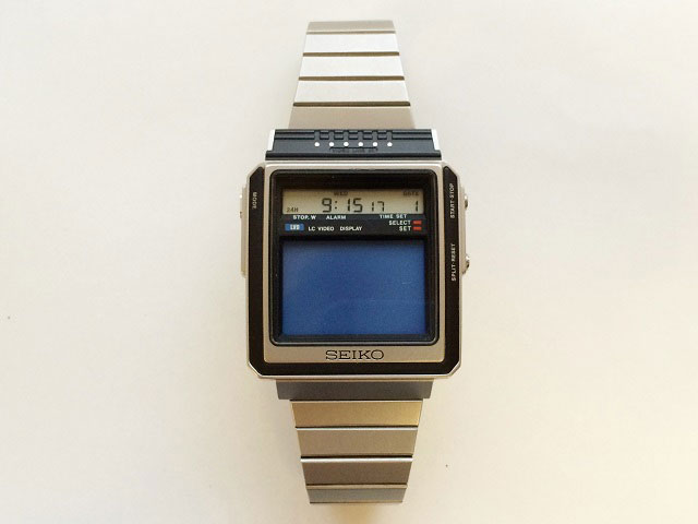 セイコー 世界初テレビ付き腕時計 テレビウオッチ TV-WATCH 1stモデル