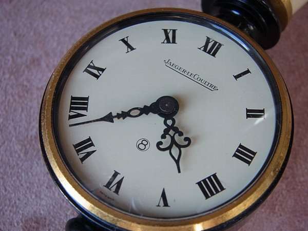 ジャガー・ルクルト 街灯型 置時計 8日巻き クロック Rue.de.la.Paix