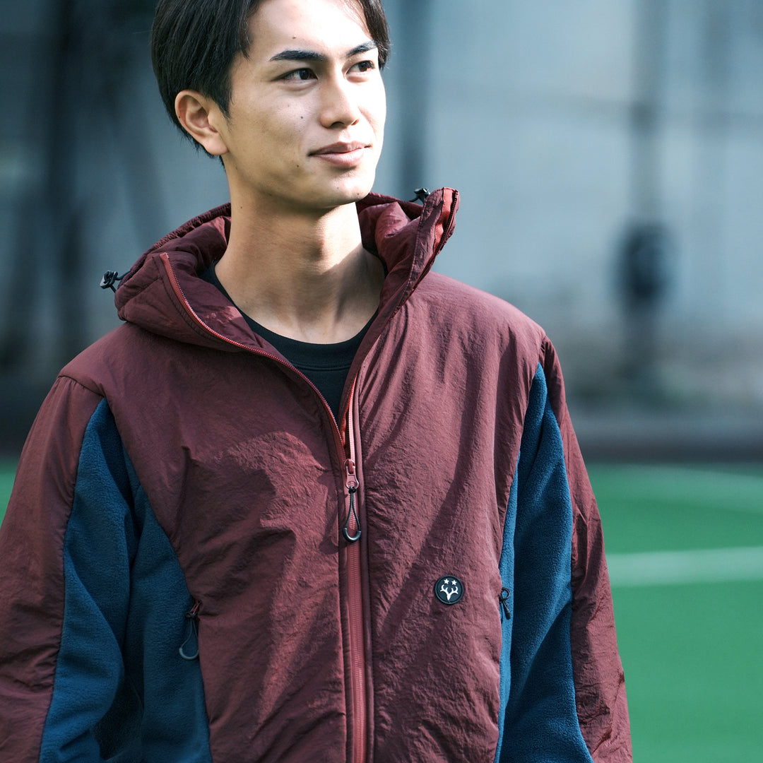 KASHIMA ANTLERS コンビネーションフーディーブルゾン – 鹿島