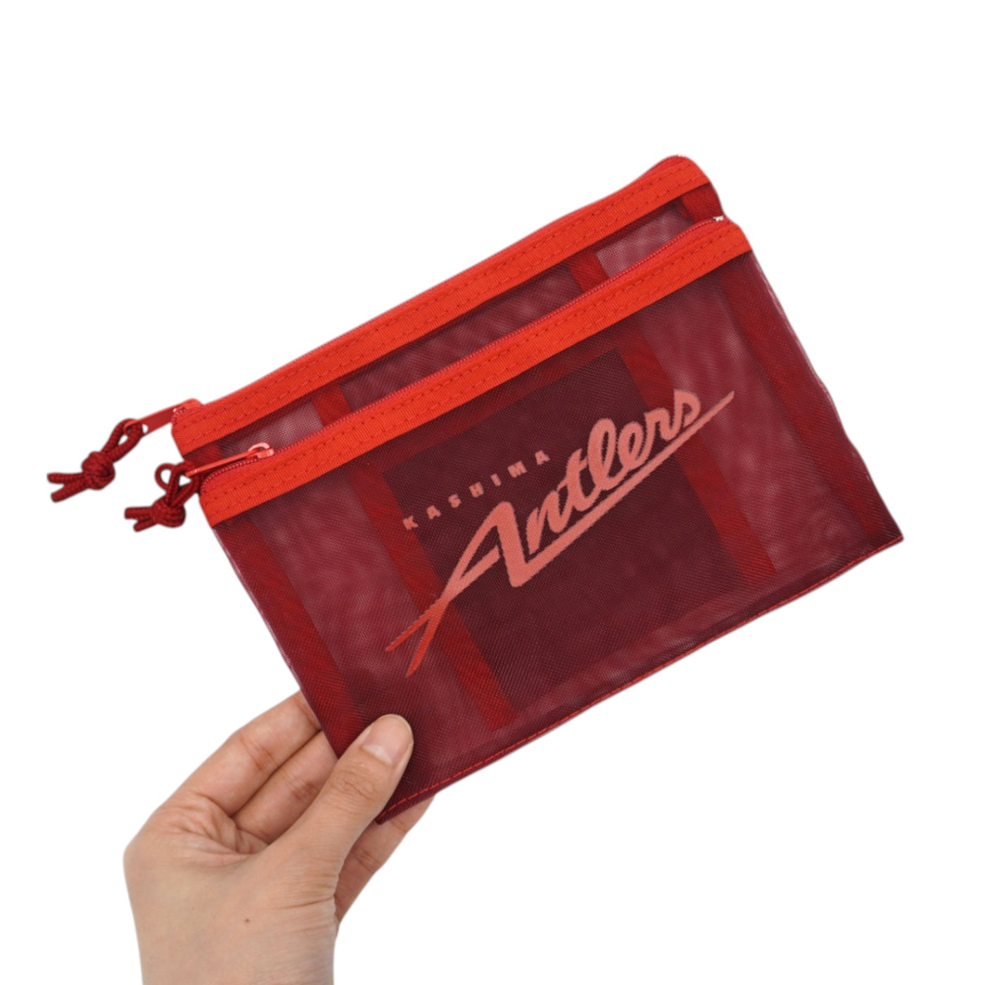 鹿島アントラーズ 金属製4連チアホーン ケース付 1セット （その2