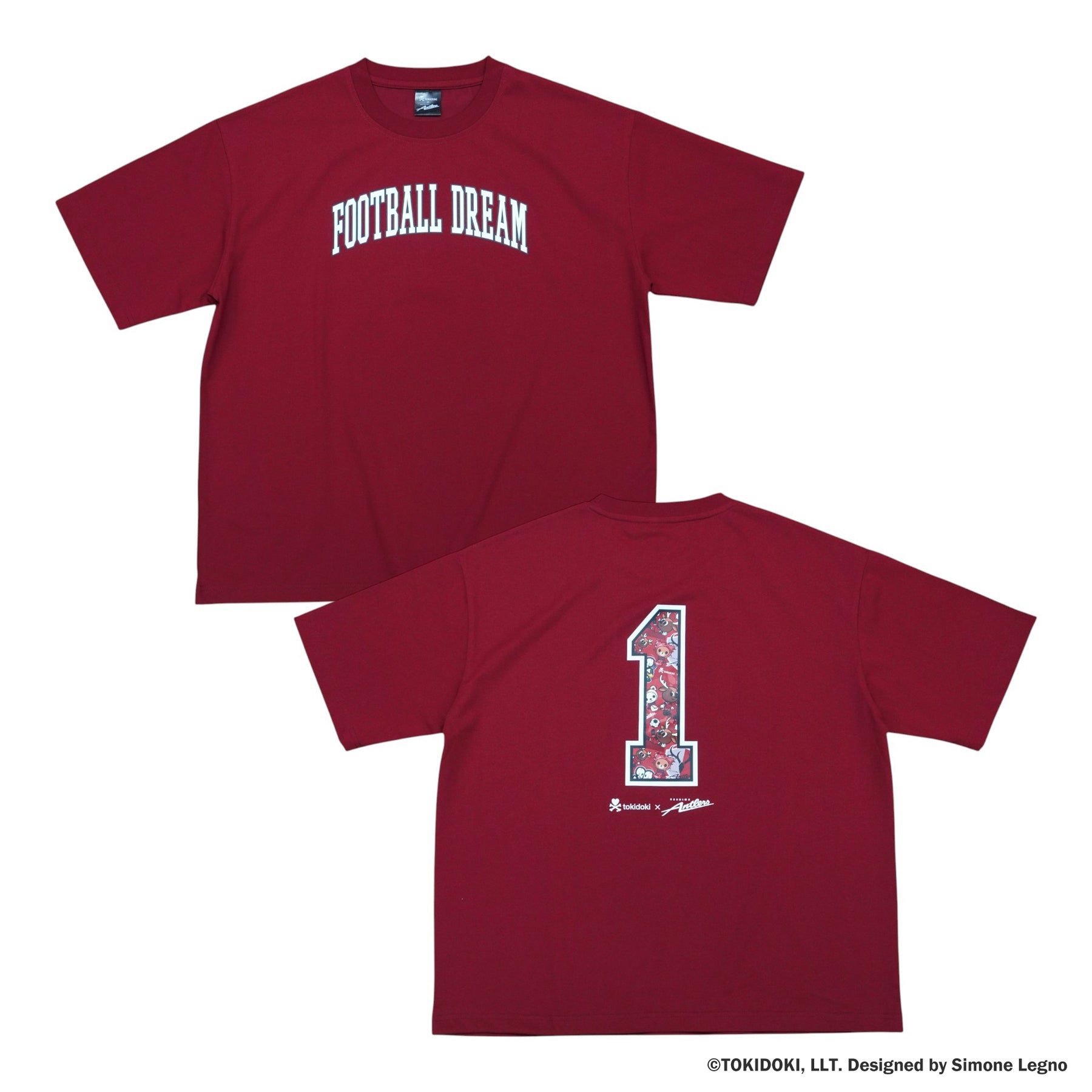 tokidoki × Antlers 総柄ナンバーTシャツ（全3色）【受注】 – 鹿島