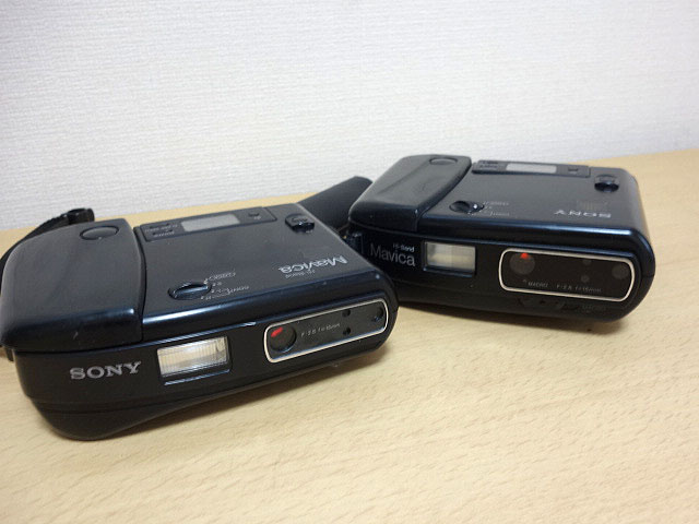 電子スチルカメラ マビカ MVC-C1 (Sony) 1988年64,000円 MVC-A10 1989