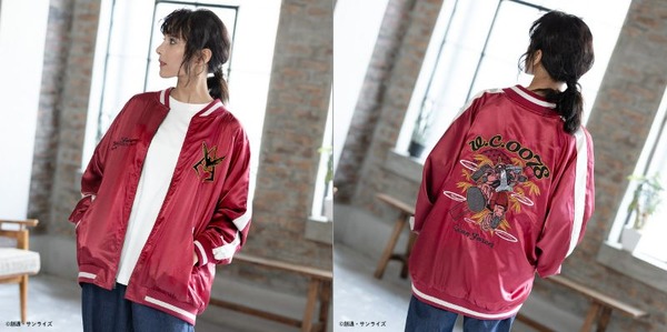 ガンダム」ファースト＆逆シャアの大胆な刺繍デザインが際立つ！45周年