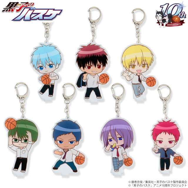 黒子のバスケ」テツヤ、火神らと制服で放課後バスケ♪ アクキー