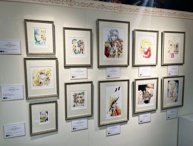 ベルサイユのばら」版画展が秋葉原で開催中 アートタイルやメガネ拭き