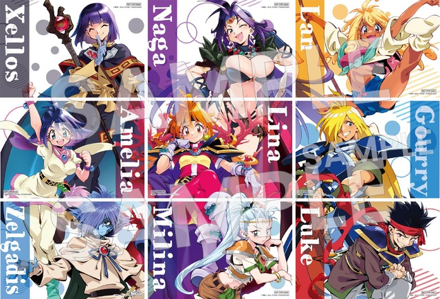 スレイヤーズ」35周年展覧会、アクスタ、ブレスレットなどオリジナル