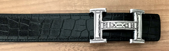 オーダーベルト エルメス Hバックル ベルトのみ｜ハンドメイドの革