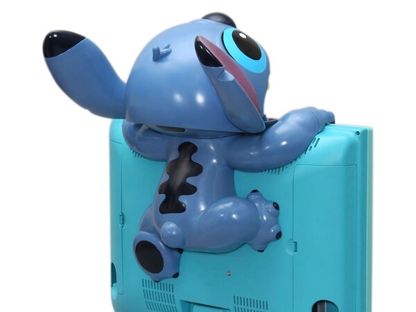 ASCII.jp：やっぱり恐い!? スティッチの薄型テレビ
