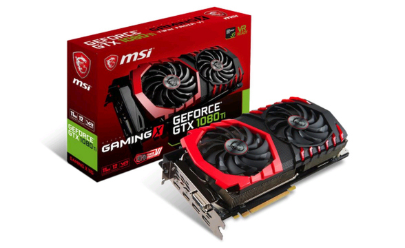 MSI、オリジナルOCモデル「GeForce GTX 1080 Ti GAMING X 11G」先行